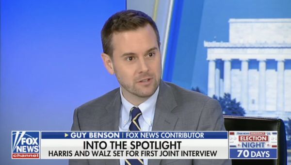 ‘Preposterous’: Fox’s Guy Benson Tears Into Harris for Granting First Interview Nearly 40 Days After Launch of Her Campaign