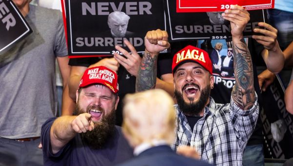 ‘Fight, fight, fight’: See highlights of Trump, Vance speeches at Michigan rally