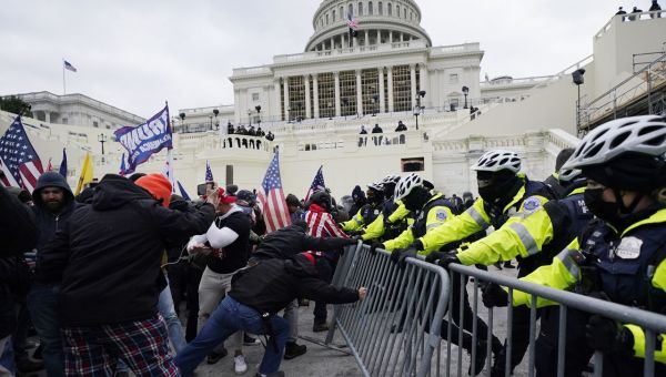 Donald Trump can be sued if his speech incited a mob to violence Jan. 6, Justice Department argues