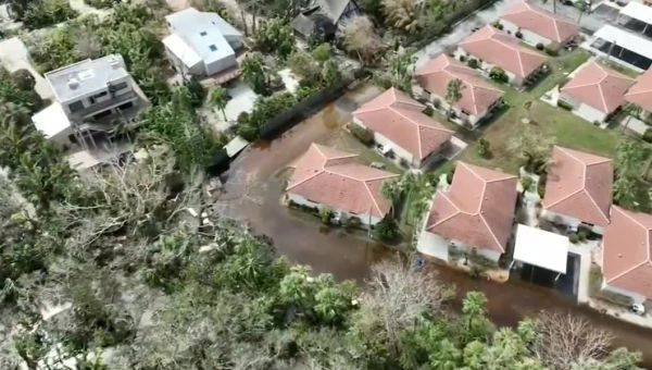 Satellite imagery shows before and after pictures of Hurricane Milton’s damage