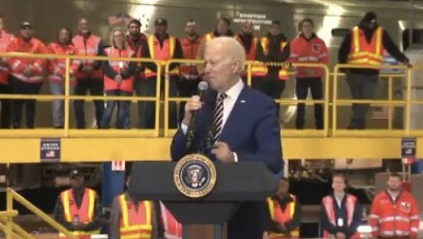 Why Did Joe Biden Suddenly Start Screaming In This Speech?