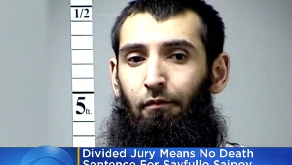 ISIS-Aligned New York City Terrorist Who Killed 8 People On A Bike Path In 2017 Avoids Death Penalty As Jury Fails To Reach Unanimous Verdict