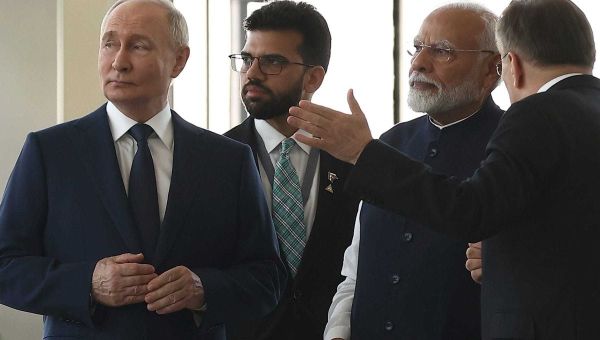 Modi and Putin aim for ‘stronger ties’ during talks in Moscow
