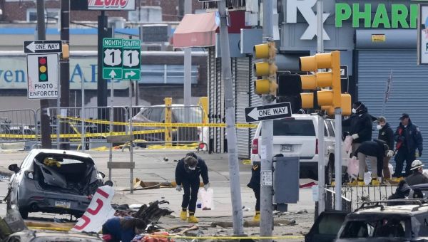 All six on board and one person on ground killed in Philadelphia plane crash