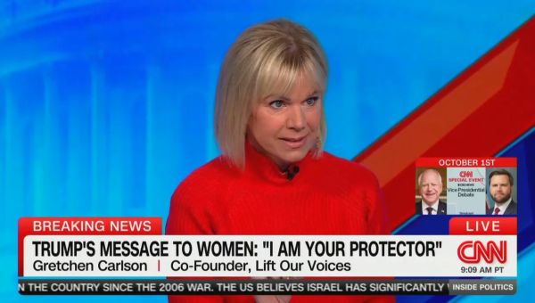 Gretchen Carlson Calls Trump’s ‘Protector’ of Women Comments Something Out of ‘Handmaid’s Tale’ During Appearance on CNN