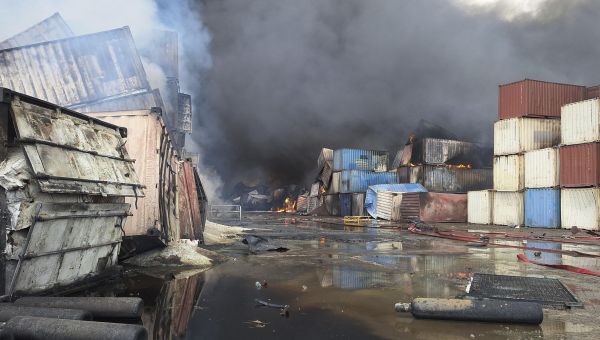 A massive explosion at an Iranian port possibly linked to missile fuel kills 25, injures some 800