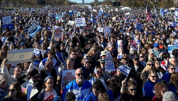 ‘March for Israel’ Breaks Record; Largest Pro-Israel Rally in U.S. History