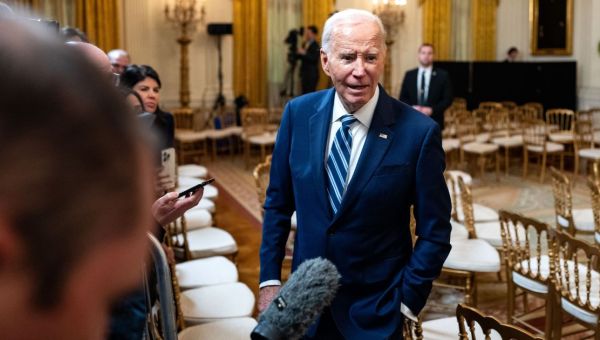 Watch: Biden Launches Vulgar Outburst at White House Reporters in Bizarre Moment