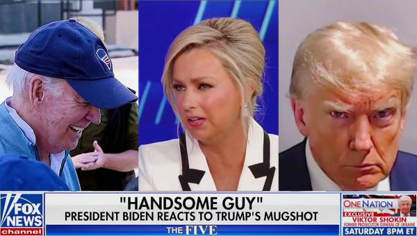 Fox News Anchor Offended Biden Cracked Wise About Trump Mugshot: ‘Nobody Should Want to See 77-Yr-Old’ Get Mugshot