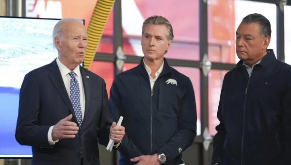 Biden mocked for tone-deaf ‘good news’ while Californians flee wildfires