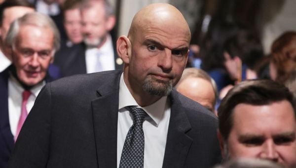 Fetterman Hearing Voices Like Teacher in ‘Peanuts’ as He Struggles to Recover