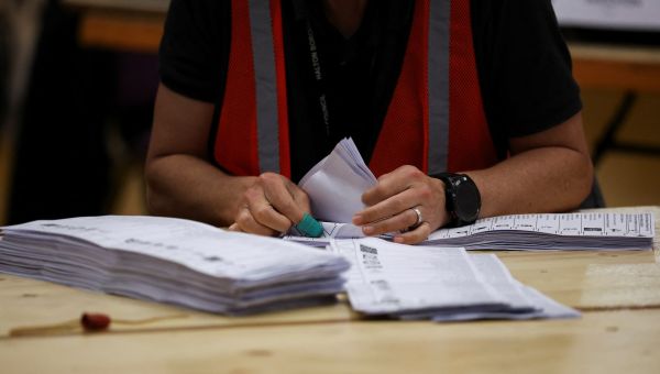 Nigel Farage’s Reform UK Party ahead by four votes in key election race