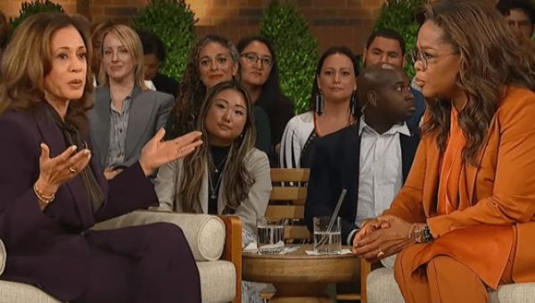 Watch Oprah Winfrey Interview Kamala Harris