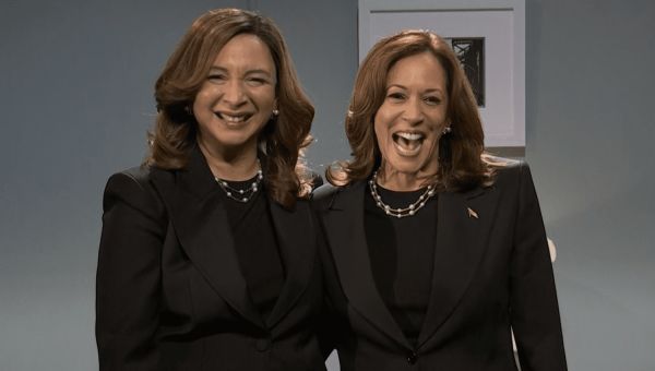 Kamala Harris appears on ‘SNL’ with Maya Rudolph days before presidential election
