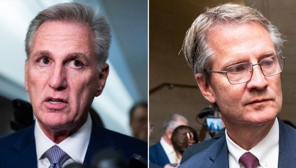 McCarthy accused of shoving Republican who helped oust him: ‘Cheap shot from behind’
