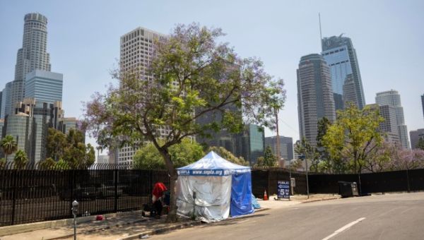 City of Los Angeles sees a 10% increase in its homeless population