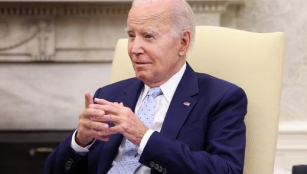 Biden says he had to use Trump-era funds for the border wall. Asked if barriers work, he says ‘No.’ – The Boston Globe