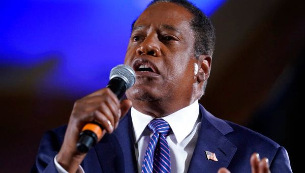 Larry Elder highlights importance of law enforcement, nuclear family, giving back in launch of 2024 campaign