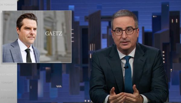 John Oliver Revels In How Much GOP Hates Matt Gaetz