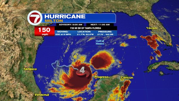 Hurricane Milton strengthens into a Category 4. Florida prepares for evacuations and storm surge – WSVN 7News | Miami News, Weather, Sports | Fort Lauderdale