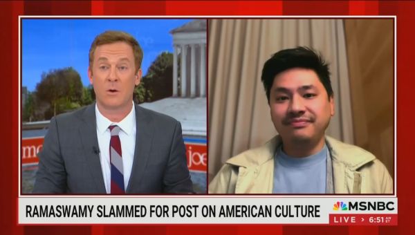 ‘Make America Urkel Again’: Jonathan Lemire Mocks Vivek Ramaswamy’s Screed Against Mediocre Americans and MAGA Base
