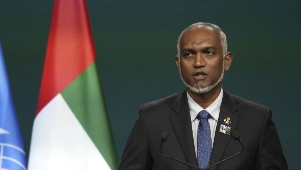 Maldives leader demands removal of Indian military from the archipelago by mid-March amid spat