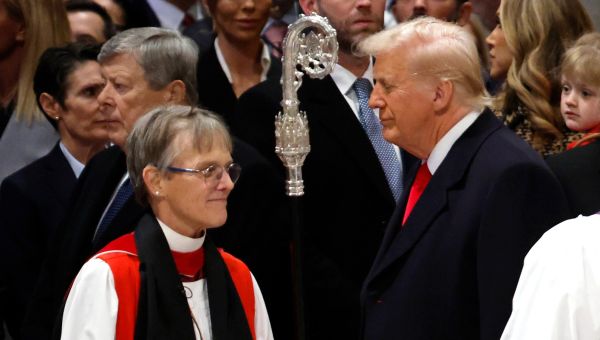 Washington National Cathedral Bishop Calls Out Trump to His Face