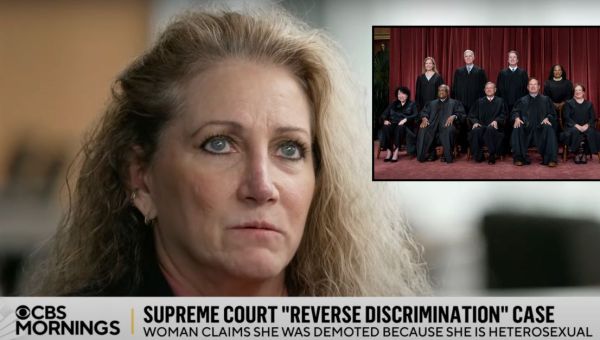 Supreme Court hears arguments in ‘reverse discrimination’ case of straight woman