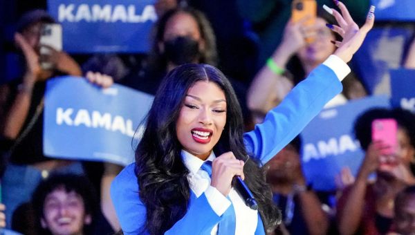 Megan Thee Stallion Twerking At Kamala Harris Rally Sparks Outrage