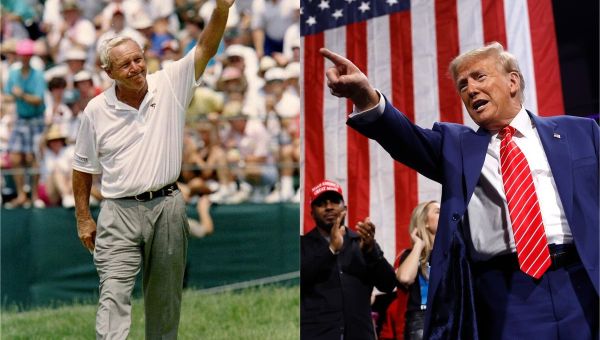 Arnold Palmer's daughter says Trump's speech was 'unfortunate way to remember my dad'