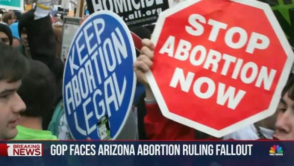 THE POUNCING CONTINUES: Networks Hype Arizona Abortion Politics