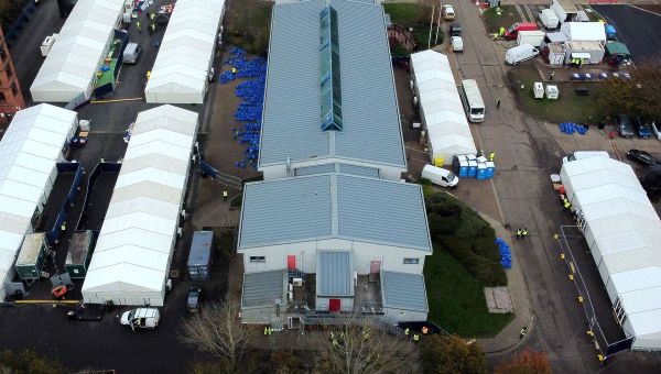 Death at Manston migrant facility may have been diphtheria, Home Office says