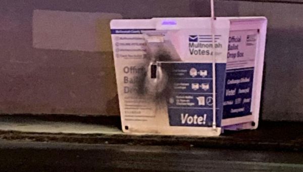 Ballot drop box fires under investigation in Oregon, Washington after hundreds of ballots destroyed