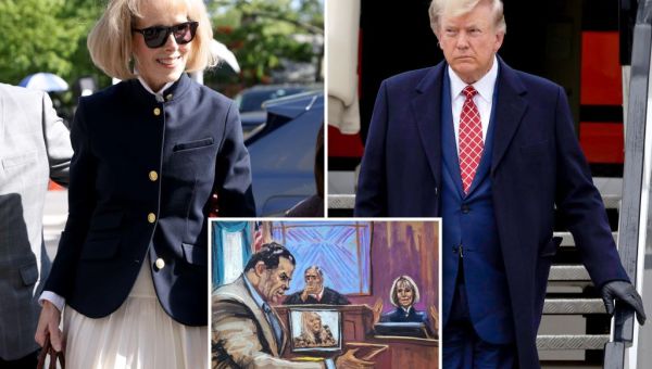 Trump lawyer grills E. Jean Carroll about similarity between her rape…