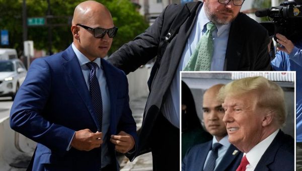 Trump aide Walt Nauta pleads not guilty in classified document case