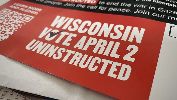 Dane County protest vote against Biden highest in the state