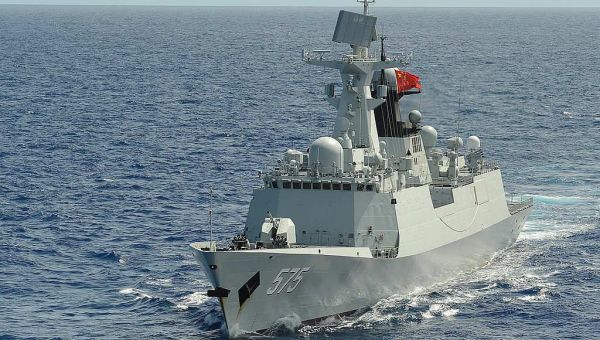 Chinese aircraft carrier group makes statement