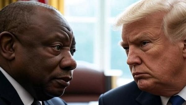 Trump Airs Controversial ‘White Genocide’ Video During South Africa President’s Oval Office Meeting