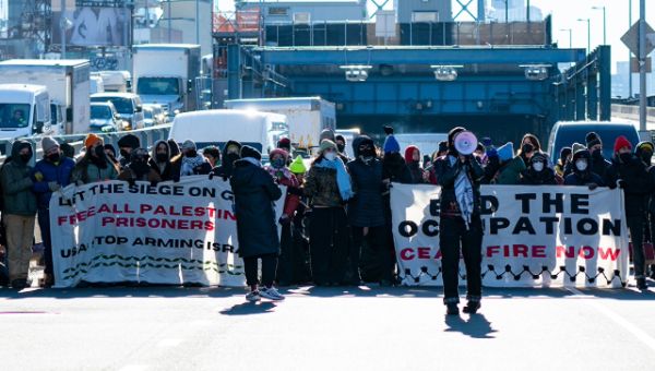 Watch: 300+ Pro-Palestinian Protesters Arrested for Blocking NYC Bridges