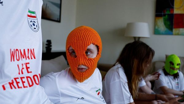 Pussy Riot members detained in Qatar for trying to storm World Cup field: report