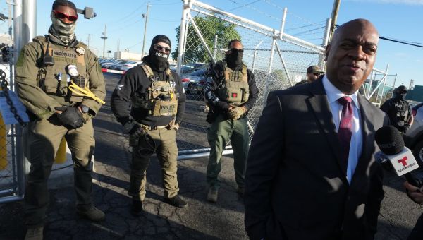 New Jersey mayor arrested at ICE detention center where he was protesting, prosecutor says – The Boston Globe