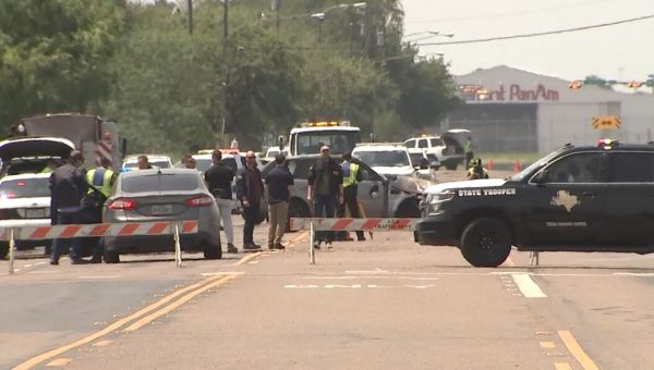 SUV driver charged with manslaughter after 8 die in Texas border bus stop crash
