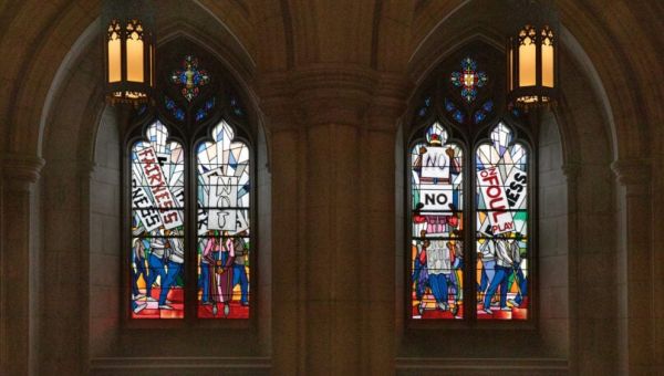 National Cathedral windows shift from themes of Confederacy to racial justice