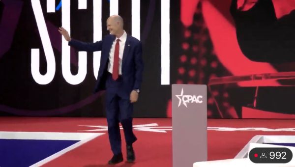 So much for ‘happy birthday’: Rick Scott rips Mitch McConnell in CPAC remarks