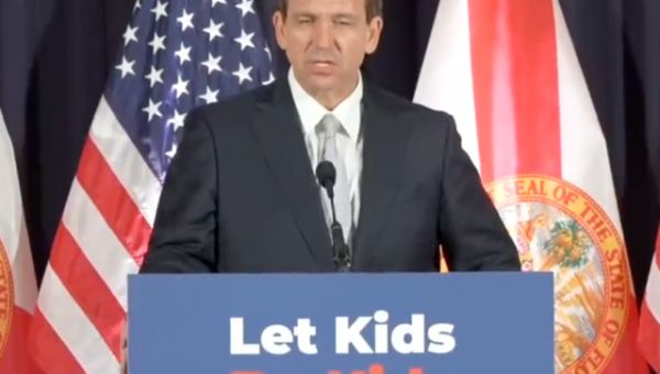 DeSantis Declares There Will be No ‘Pronoun Olympics,’ Child Sex Changes in Florida