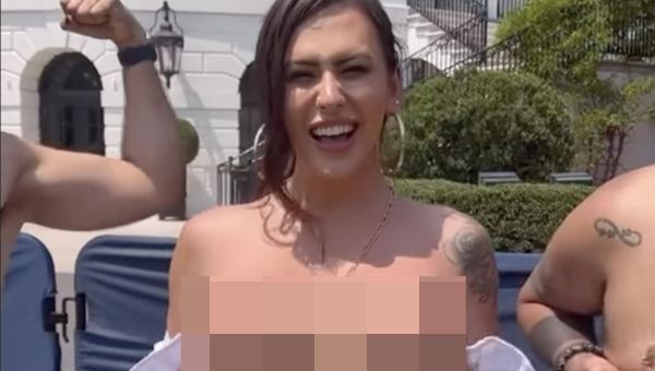 White House Bans Woman Who Went Topless at Pride Month Event: ‘Inappropriate and Disrespectful’