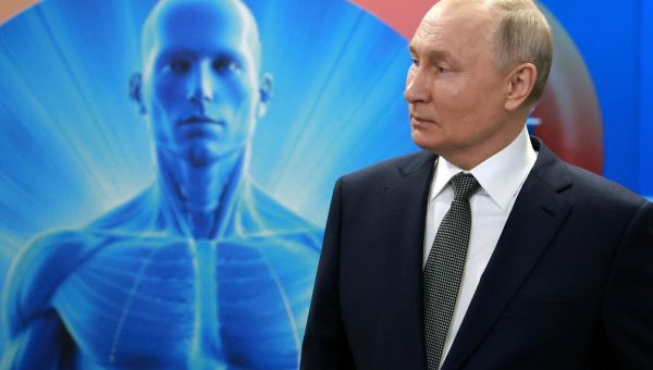 Putin says Russia is close to having cancer vaccines in latest bizarre TV appearance