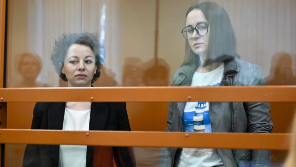 Russian theater director and playwright stand trial for allegedly justifying terrorism in acclaimed play