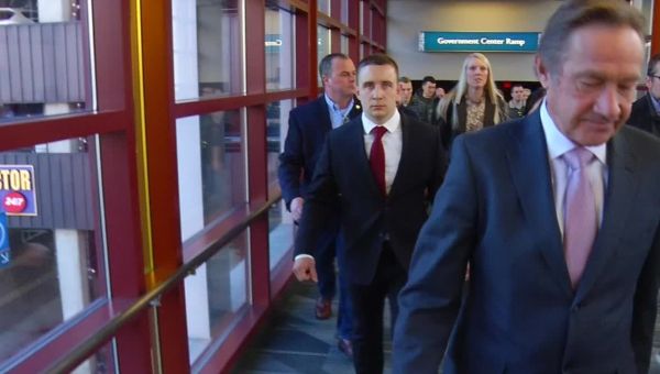 Hennepin County Attorney Mary Moriarty announces dismissal of case against Trooper Ryan Londregan