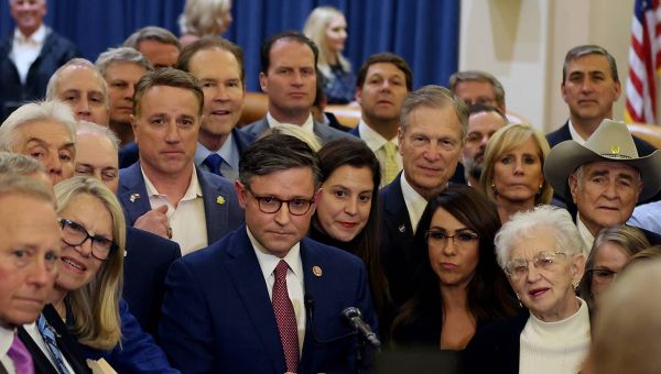 House speaker race: Voting begins after Republicans nominate Mike Johnson